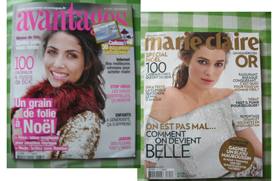 [FACEBOOK] Magazines Avantages et Marie-Claire de Décembre