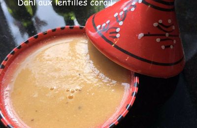 Dahl aux lentilles corail