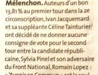 "LES INSOUMIS contre Mélenchon"