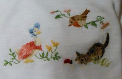 Dernier cours de broderie de la saison!