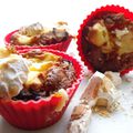 Muffins aux pépites de nougat