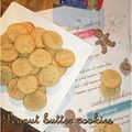 Peanut butter cookies de ma maman + English recipe