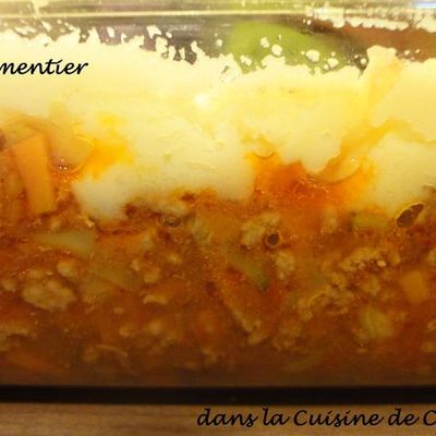 Hachis Parmentier légumes-boeuf