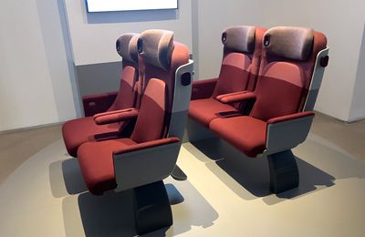 Voici les sièges du TGV-M