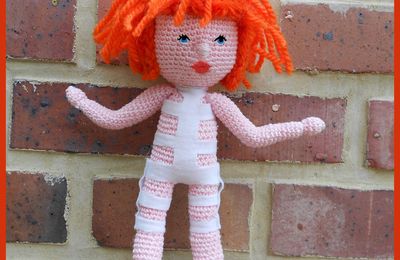 Crochet, poupée Leeloo