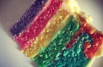 Rainbow cake 