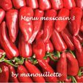 Menu mexicain #3