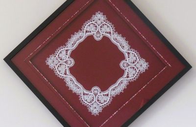 Pochette Nathalie encadrée