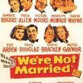 Fiche du film We're not married