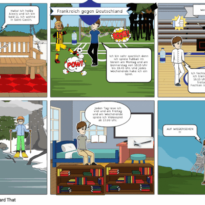 Meine Hobbys in Comics