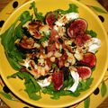 chap 1 -Des amandes sans amertumes... Salade de fin d'été aux amandes