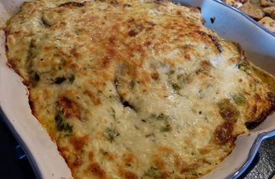 Gratin de légumes d'été à la Ricotta et au basilic