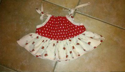 La tenue coccinelle de ma princesse...