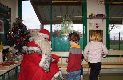 La tournée du Père Noël à Charles de Foucault