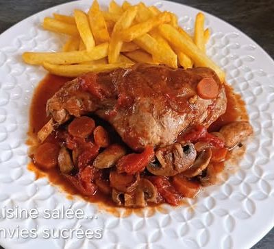 LAPIN A LA CACCIATORE 