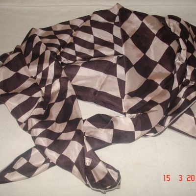 Foulard vintage de Marque RHODIA