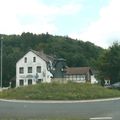 Rond-point à Hellenthal (Allemagne)