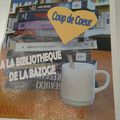 Nouveauté: bibliothèque de La Bazoge (72)