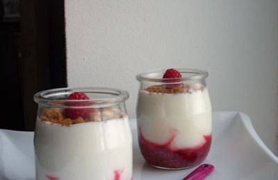 Idée de dessert rapide aux framboises & spéculoos!