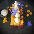 Pudding Façon Tatin Mangue-Ananas et Gingembre