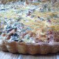 Quiche viande hachée épinards