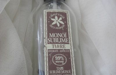 Monoï Sublime Tiare de Comptoir des Monoï