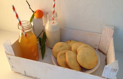 Not-going-to-school orange shortcakes 