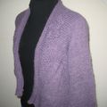 gilet violet