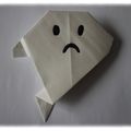 Petits fantômes en origami 