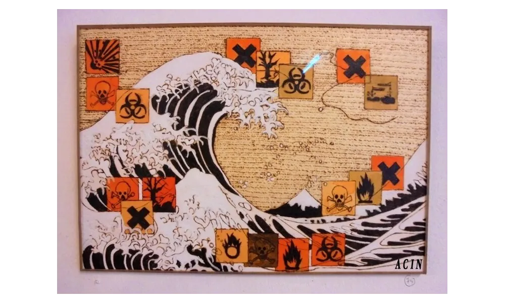 "Hokusai doit se retourner dans sa vague"