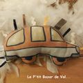 Un doudou "voiture" en tissu !