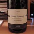 domaine Anne Gros 2002 vosne-romanée "les barreaux"