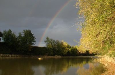 L'Adour orageux