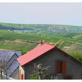 Vue sur les collines autour de Sancerre