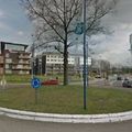 Rond-point à Merelbeke (Belgique)