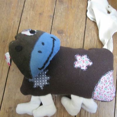 doudou vache pour ma petite nièce