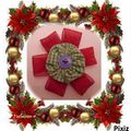 broche yoyo de Noël