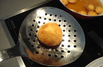 Beignet au fromage blanc