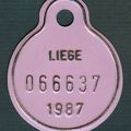 Province de Liège, Belgique, 066637 (1987)