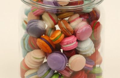 Mes macarons dans le bocal...