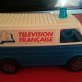 00025 CAMIONNETTE C35 CITROEN TELEVISION TF1 MARQUE FERAL 