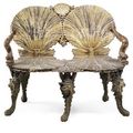 Venetian painted and parcel-gilt grotto furniture, circa 1900 @ Christie's Interiors