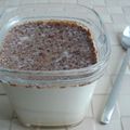yaourts maison au sucre pétillant au chocolat (pour 8 pots)