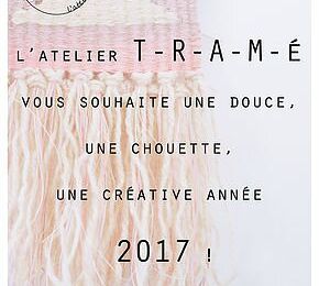 WE du 14 et 15 :Stage à l'atelier Tramé et Fête du fil