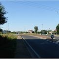 Rond-point à Dombes