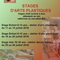 Les inscriptions aux stages d'été sont ouvertes!