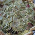 Tarte à la rhubarbe rapide et facile