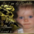 Concours " Les 1 an de Mathilde " Redflowers