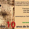 No 10 de Junho, Dia de Camões, o CLP assinala os 10 anos de Língua Mirandesa Oficial