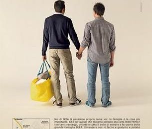 NOUVELLE CAMPAGNE IKEA EN DIRECTION DES GAYS
